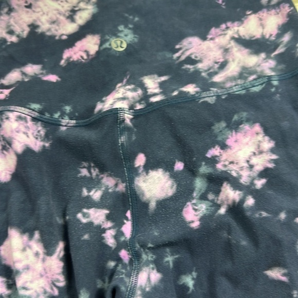 Lululemon Align High-Rise Pant 25" Circulate Tie Dye Mineral Blue Multi - Picture 4 of 6